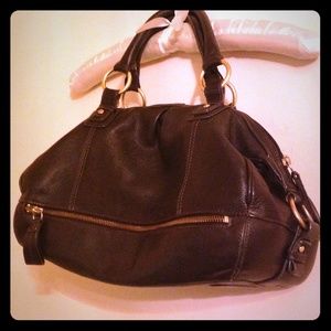 Liz Claiborne Black Leather Bag
